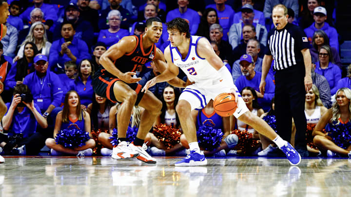 Boise State Broncos forward Tyson Degenhart. Boise State Broncos forward Tyson Degenhart.