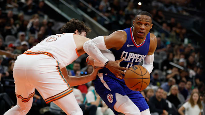 Russell Westbrook, Cedi Osman, LA Clippers