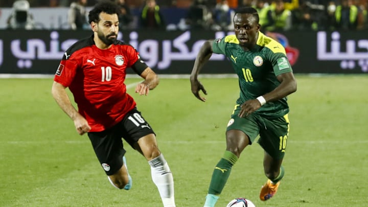 Companheiros de Liverpool, Salah e Mané estão de lados opostos nestas Eliminatórias