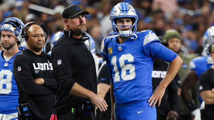 Dan Campbell and Jared Goff are under pressure to deliver after missing the playoffs last year. Dan Campbell and Jared Goff are under pressure to deliver after missing the playoffs last year.