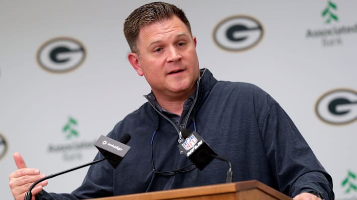 The Packers have been roasted for one of their offseason moves. Gpg Gutekunstpresser 042623 Sk26