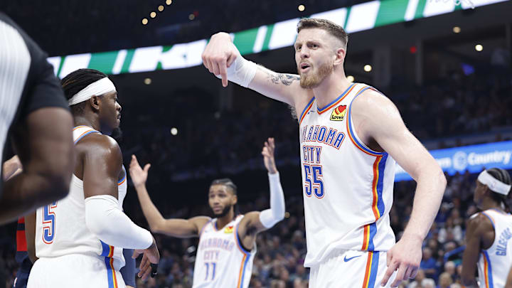 Oklahoma City Thunder center Isaiah Hartenstein is a solid prop target on Sunday.