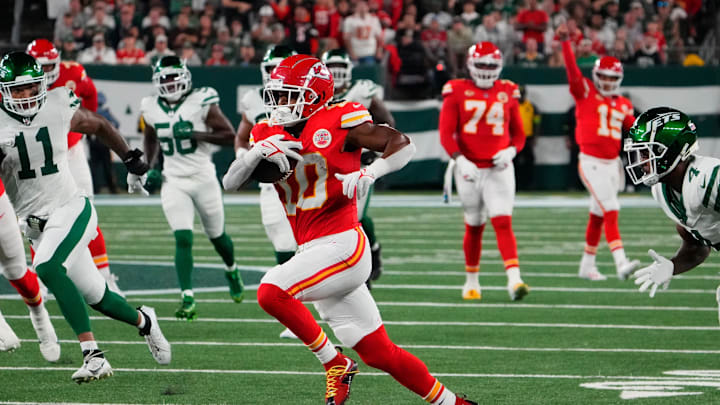 Isiah Pacheco already has more receiving yards this year than last season