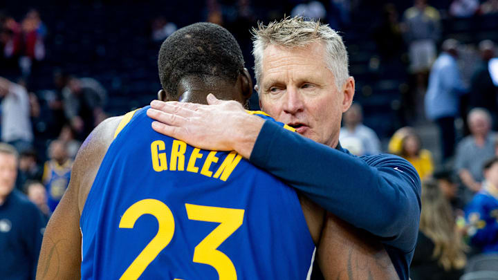 Kerr y Green se abrazaron luego de quedar eliminados en el Play-In