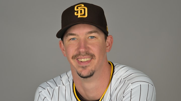 Feb 18, 2026; Peoria, AZ, USA; San Diego Padres pitcher Walker Buehler (21) during spring training photo day. Mandatory Credit: Jayne Kamin-Oncea-Imagn Images Feb 18, 2026; Peoria, AZ, USA; San Diego Padres pitcher Walker Buehler (21) during spring training photo day. Mandatory Credit: Jayne Kamin-Oncea-Imagn Images