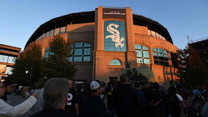 The weather forecast at Guaranteed Rate Field on the South Side of Chicago is expected to be a gorgeous night for baseball with the wind blowing out.