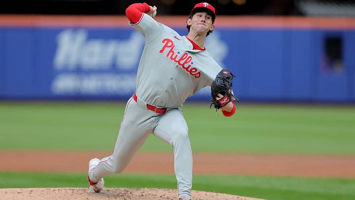 Sep 19, 2026; New York City, New York, USA; Philadelphia Phillies starting pitcher Andrew Painter (24) pitches against the New York Mets during the third inning at Citi Field. Mandatory Credit: Brad Penner-Imagn Images Sep 19, 2026; New York City, New York, USA; Philadelphia Phillies starting pitcher Andrew Painter (24) pitches against the New York Mets during the third inning at Citi Field. Mandatory Credit: Brad Penner-Imagn Images