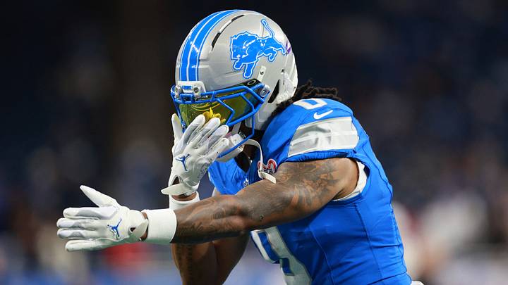 Detroit Lions running back Jahmyr Gibbs