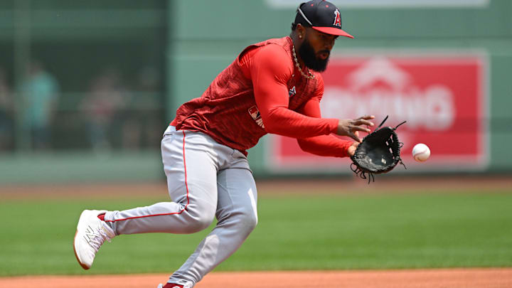 Los Angeles Angels v Boston Red Sox