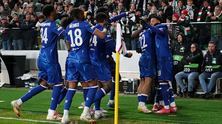 Legia Warszawa v Chelsea FC - UEFA Conference League 2024/25 Quarter Final First Leg