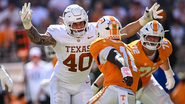 Lance Jackson, Sept. 26, Texas at Tennessee
