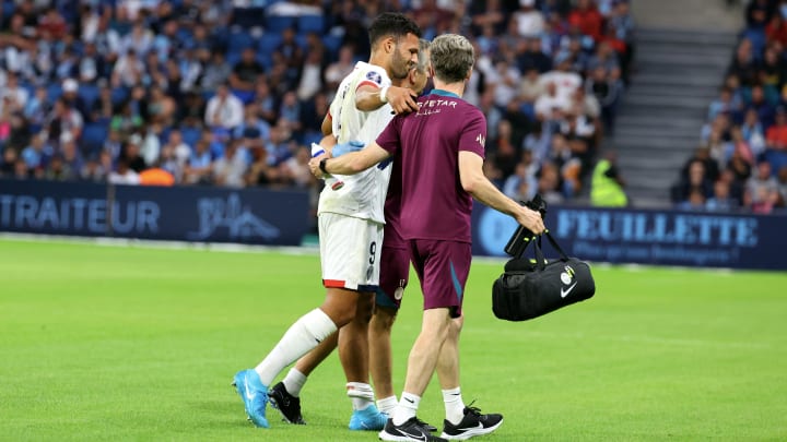 Gonçalo Ramos est sorti sur blessure dès la première période lors de la rencontre face au HAC.
