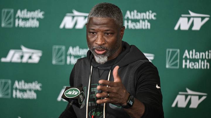 New York Jets head coach Aaron Glenn New York Jets head coach Aaron Glenn