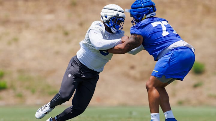 Los Angeles Rams OTA Offseason Workout, Jared Verse