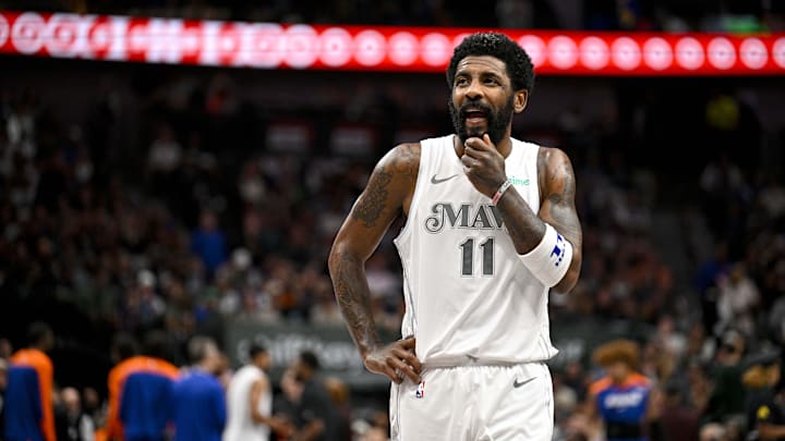 Dallas Mavericks guard Kyrie Irving is a solid prop target tonight. 