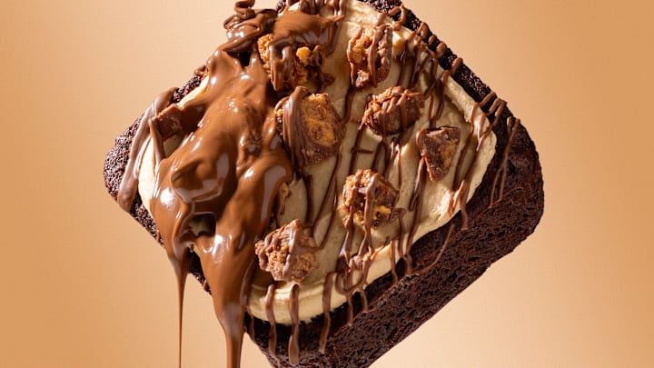 Reese's Peanut Butter Cup Brownie Dessert
