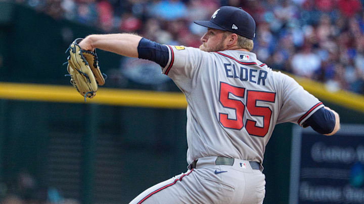 Elder has been giving it his all for the Braves to start the season Elder has been giving it his all for the Braves to start the season