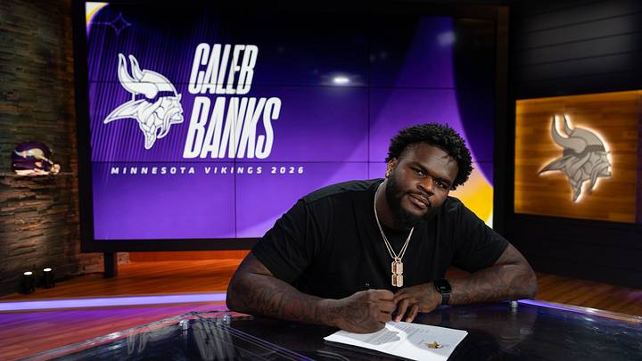 Vikings’ first‑round pick Caleb Banks signing rookie deal  