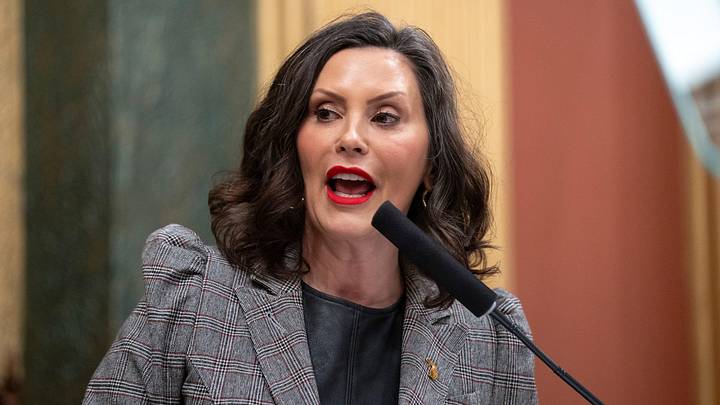 Gov. Gretchen Whitmer gives her State of the State Address at the Michigan State Capitol building in Lansing on Wednesday, Feb. 26, 2025. Gov. Gretchen Whitmer gives her State of the State Address at the Michigan State Capitol building in Lansing on Wednesday, Feb. 26, 2025.