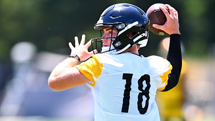 Pittsburgh Steelers QB John Rhys Plumlee