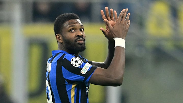 Marcus Thuram débute avec l'Inter Milan contre l'AC Milan Marcus Thuram débute avec l'Inter Milan contre l'AC Milan