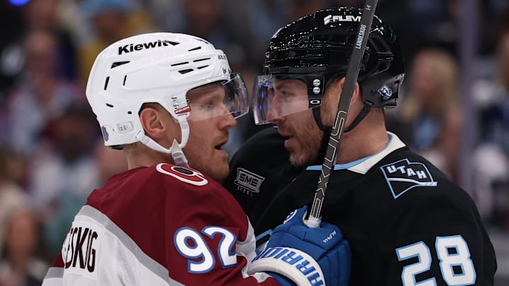Gabriel Landeskog and Ian Cole