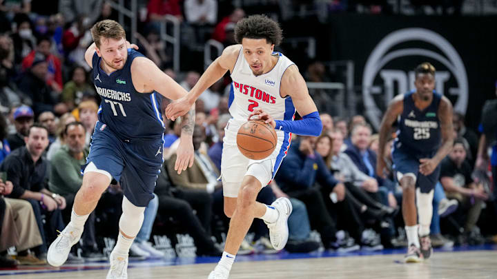 Dallas Mavericks v Detroit Pistons