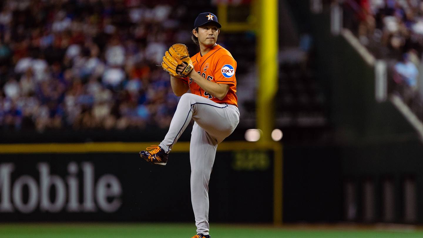 All the Numbers Behind the Astros' Combined No-Hitter vs. Rangers