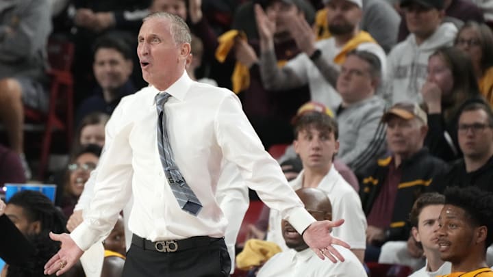 Arizona State Sun Devils head coach Bobby Hurley refused to shake hands with Arizona after losing.