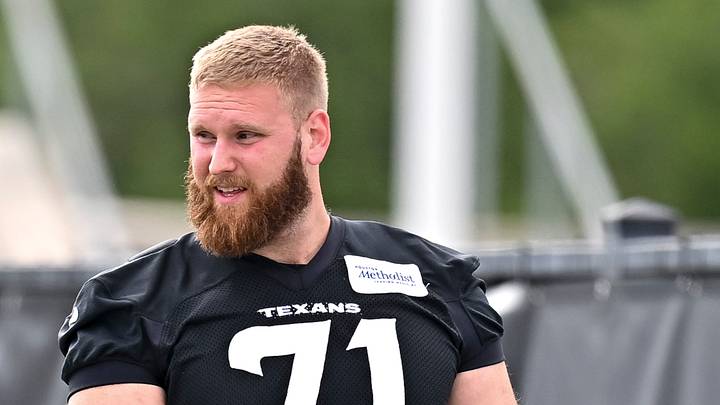 Houston Texans offensive tackle Braden Smith Houston Texans offensive tackle Braden Smith