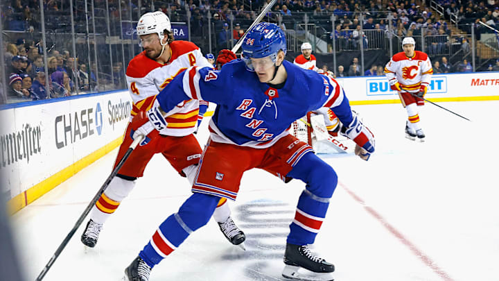 Calgary Flames v New York Rangers