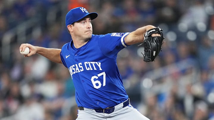 Kansas City Royals starting pitcher Seth Lugo.
