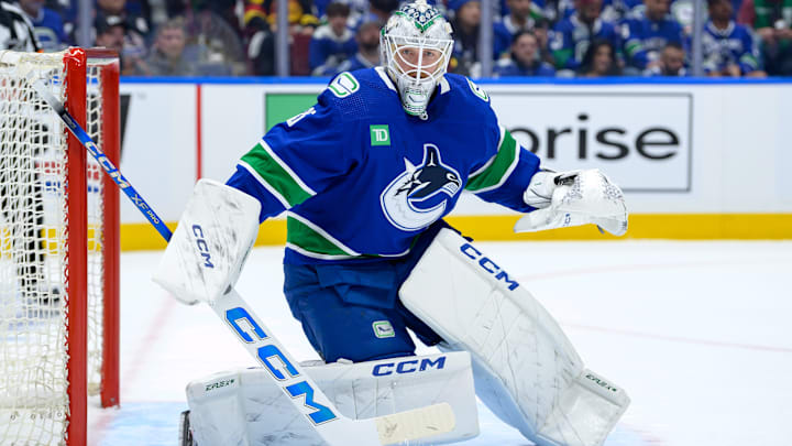 Nashville Predators v Vancouver Canucks - Game One