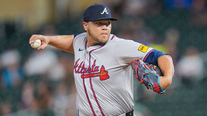 The Braves right-hander will finally see action in a live game The Braves right-hander will finally see action in a live game