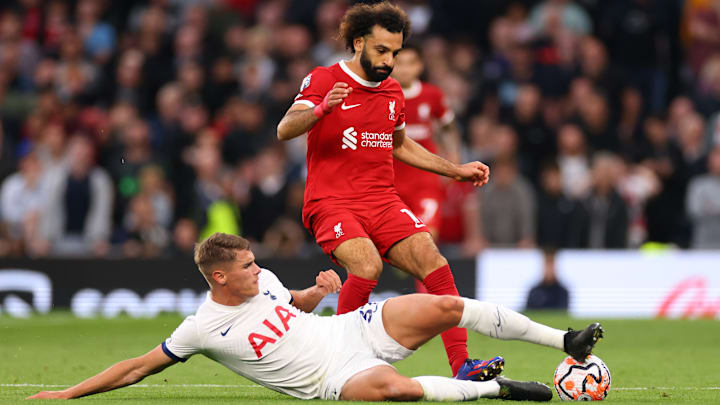 Mohamed Salah y Micky van de Ven