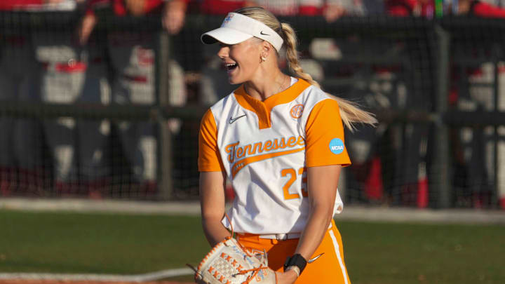 Tennessee pitcher Karlyn Pickens had her high school field in North Carolina named after her.