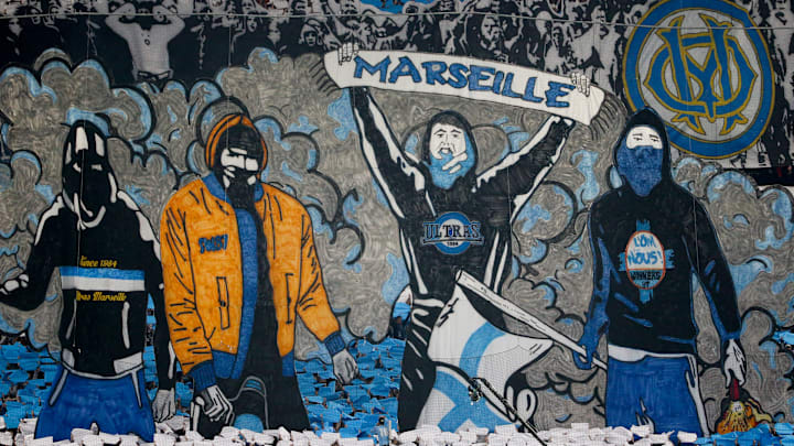 Les tifos des virages de l'OM ont ému l'Europe.