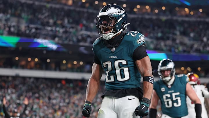 Philadelphia Eagles running back Saquon Barkley (26)