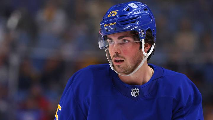 Buffalo Sabres defenseman Owen Power Buffalo Sabres defenseman Owen Power