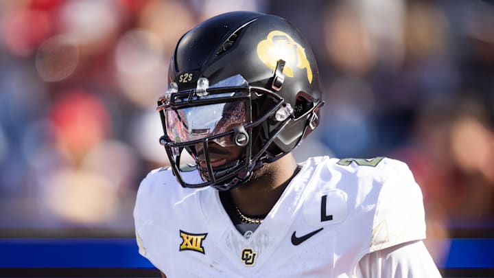 Oct 19, 2024; Tucson, Arizona, USA; Colorado Buffalos quarterback Shedeur Sanders (2) against the Arizona Wildcats at Arizona Stadium. Oct 19, 2024; Tucson, Arizona, USA; Colorado Buffalos quarterback Shedeur Sanders (2) against the Arizona Wildcats at Arizona Stadium.