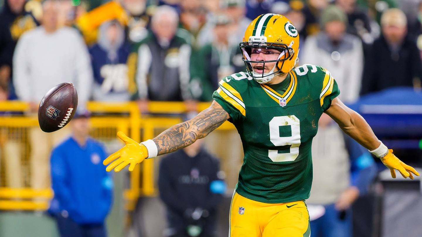 Week 8 TNF Fantasy Football Wide Receiver Start ‘Em, Sit ‘Em: Christian Watson vs. Matthew Golden