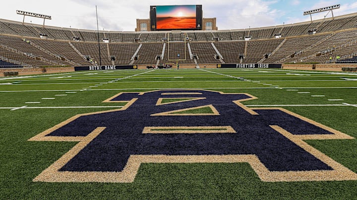 Notre Dame Stadium.
