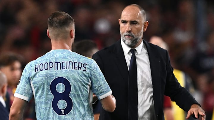 Teun Koopmeiners, left, is only playing a bit-part under Juventus Igor Tudor, which could ultimately cost him his Netherlands berth