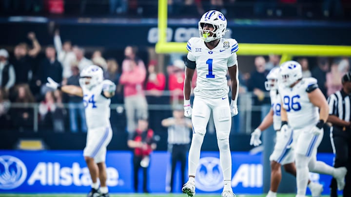 BYU CB Tre Alexander against Texas Tech in the Big 12 championship