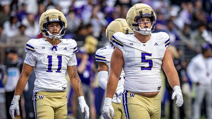 Ramzak Fruean (11) and Derek Colman-Brusa (5) are freshmen pegged to start the opener against WSU. 