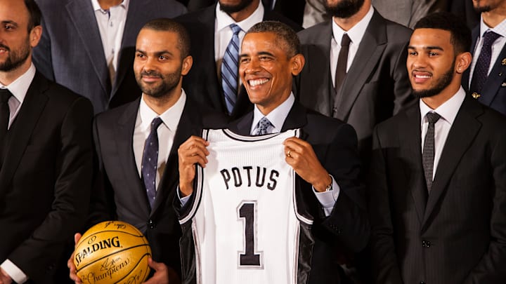 San Antonio Spurs Honored at White House