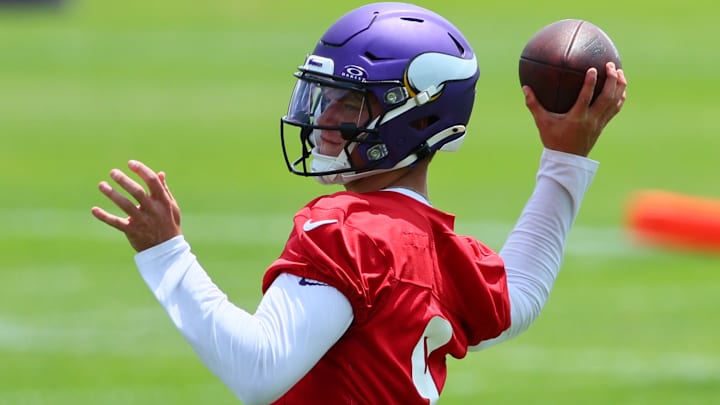 Minnesota Vikings QB J.J. McCarthy