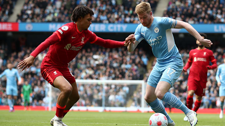 Trent Alexander-Arnold gegen Kevin de Bruyne