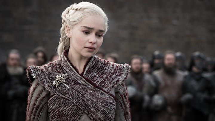 Emilia Clarke (Daenerys Targaryen) in Game of Thrones season 8 Episode 4, "The Last of the Starks"