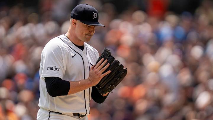 Detroit Tigers starting pitcher Tarik Skubal (29) walks off the mound against the Baltimore Orioles at Comerica Park in Detroit on Wednesday, July 29, 2026. Detroit Tigers starting pitcher Tarik Skubal (29) walks off the mound against the Baltimore Orioles at Comerica Park in Detroit on Wednesday, July 29, 2026.